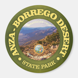 Anza-Borrego Wüste SP Magnet