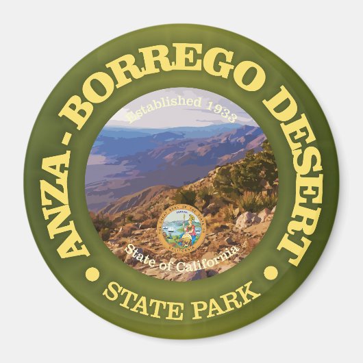 Anza-Borrego Wüste SP Magnet (Vorne)