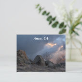 Anza, CA Postcard Postkarte (Stehend Vorderseite)