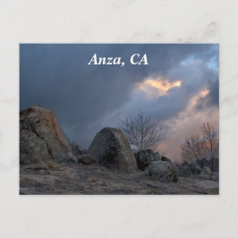 Anza, CA Postcard Postkarte
