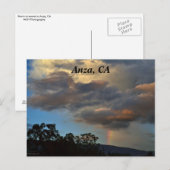 Anza, CA Postcard Postkarte (Vorne/Hinten)