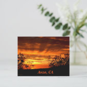 Anza, CA Postcard Postkarte (Stehend Vorderseite)