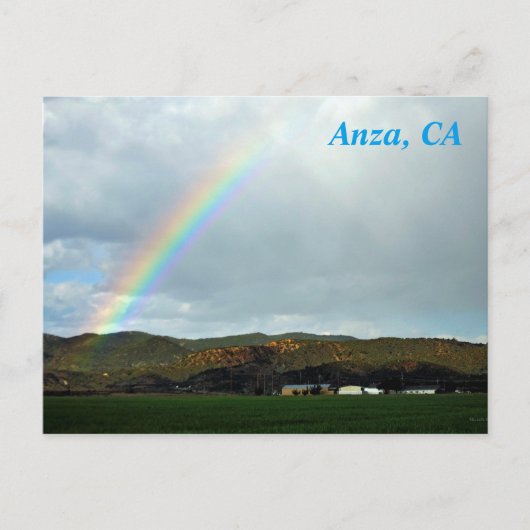 Anza, CA Postcard Postkarte (Vorderseite)