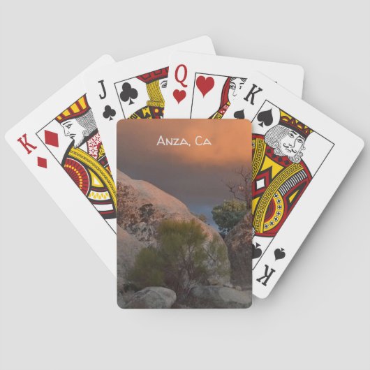Anza, CA Spielkarten (Rückseite)