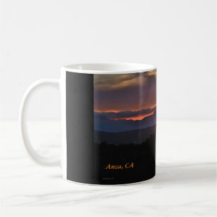 Anza, CA Sunset Coffee Tasse