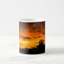 Anza, CA Sunset Coffee Tasse