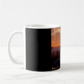 Anza, CA Sunset Coffee Tasse (Links)