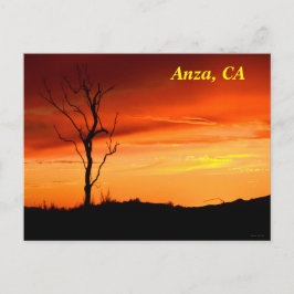 Anza, kalifornische Postkarte