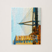 Anzac Bridge Sydney Australien Puzzle (Vertikal)