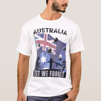 ANZAC Tag, damit wir es nicht vergessen. AUSTRALIA T-Shirt