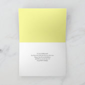 Anzahl 10 Kerzentiere Geburtstagskarte Dankeskarte (Innenseite)