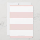 ANZAHL DER BOLD STACK - weißer Streifen Save the D Date (Rückseite)