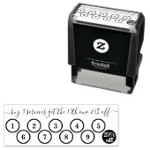 Anzahl der Loyalitätszähler Permastempel (Beispiel)