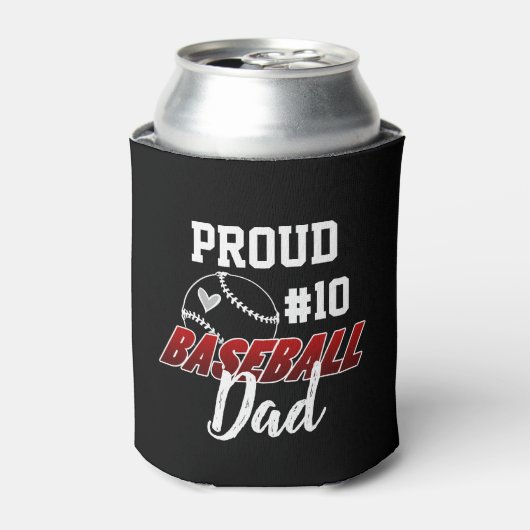 Anzahl der Proud Baseball Vater Dosenkühler (Kanne Vorderseite)