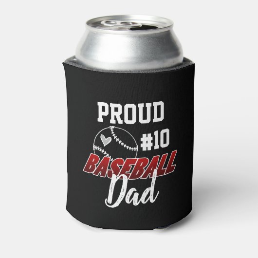 Anzahl der Proud Baseball Vater Dosenkühler (Kanne Rückseite)