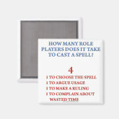 Anzahl der Spieler, die einen Zauber abschütteln Magnet (Vorderseite/Rückseite)