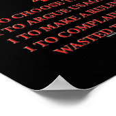 Anzahl der Spieler, die einen Zauber abschütteln Poster (Ecke)