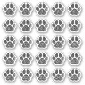 Anzahl Dog Pad Print Planner Sticker (Vorderseite)