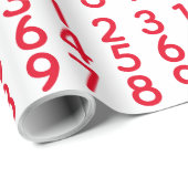 Anzahl Drucken Geschenkpapier (Rolleneckpunkt)