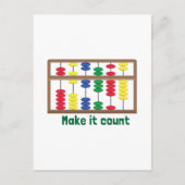 Anzahl Postkarte (Vorderseite)