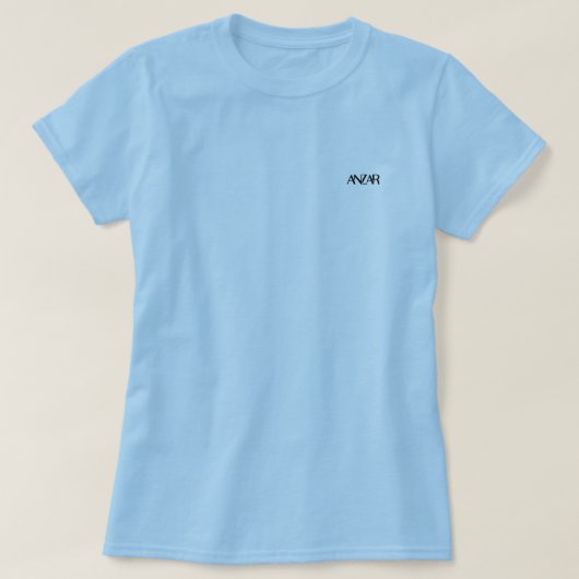 ANZAR Regen Gott T-Shirt (Design vorne)