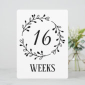 Anzeichen des Fotos der Schwangerschaft Woche des (Stehend Vorderseite)