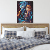 Anzeichen des Zodiac - Leo Leinwanddruck (Insitu (Schlafzimmer))