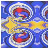 Anzeichen eines kosmischen Feuers Stoff (Nahaufnahme)