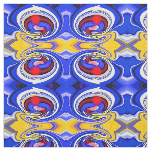 Anzeichen eines kosmischen Feuers Stoff (Muster)