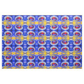Anzeichen eines kosmischen Feuers Stoff (Fat Quarter (45,7 x 55,9 cm))