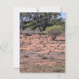 Anzeichen O' Life Postkarte