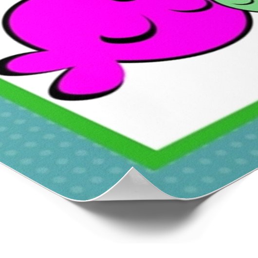 Anzeichen von Autismus Poster (Ecke)