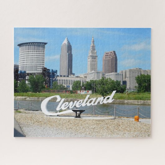 Anzeichen von Cleveland Puzzle (Horizontal)