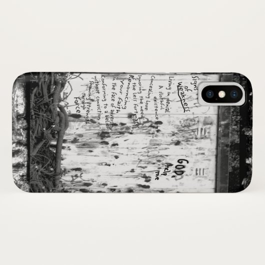 Anzeichen von Schwäche Case-Mate iPhone Hülle (Rückseite (Horizontal))