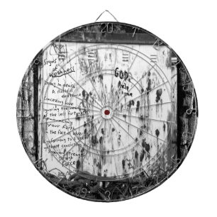 Anzeichen von Schwäche Dartscheibe