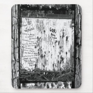 Anzeichen von Schwäche Mousepad