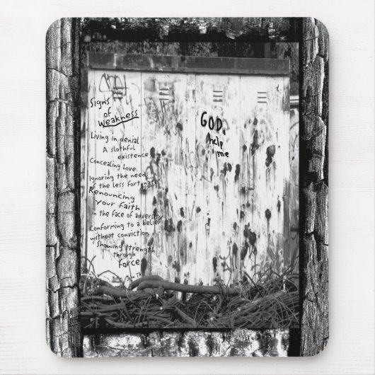 Anzeichen von Schwäche Mousepad (Vorne)