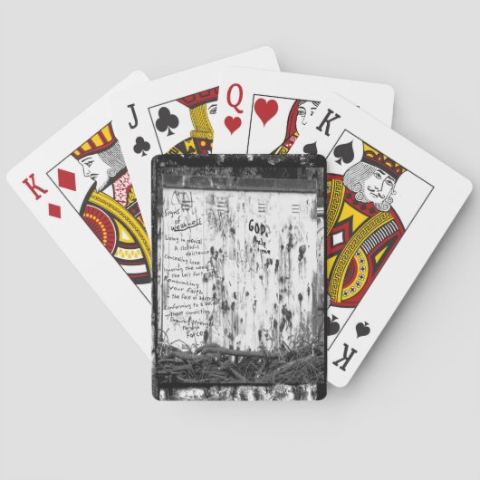 Anzeichen von Schwäche Spielkarten (Rückseite)