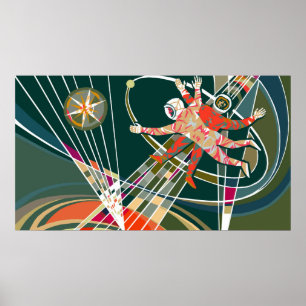 Anzeige Astra pro Aspera - Grün Poster