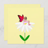 Anzeige auf der White Daisy-Karte Mitteilungskarte (Vorne/Hinten)