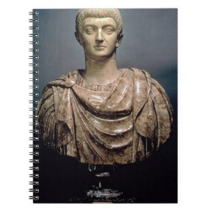 ANZEIGE c.350 Constantines I (c.274-337) (Marmor) Notizblock