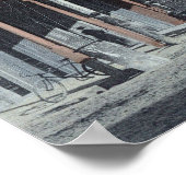 Anzeige der dritten Straße von der Post Poster (Ecke)