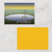 Anzeige der Holzbox Begleitkarte (Vorne/Hinten)