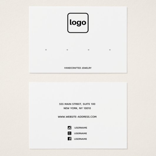 Anzeige der horizontalen Sets mit vier Ohren (Vorne & Hinten)