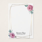 Anzeige der Vintagen geometrischen Rahmen (Vorderseite)