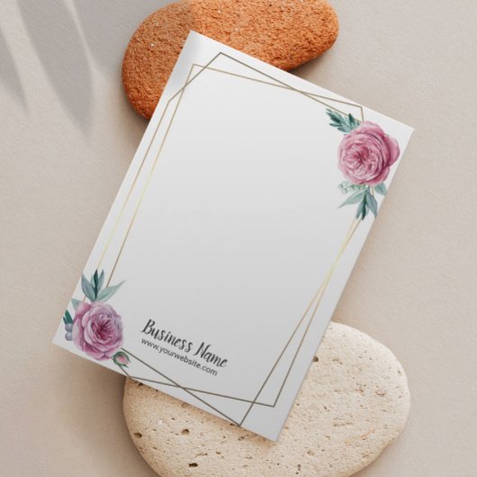 Anzeige der Vintagen geometrischen Rahmen