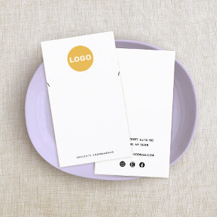 Anzeige des benutzerdefinierten Add-Logohalters fü Visitenkarte