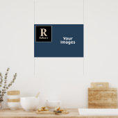 Anzeige des Fotos "Blue/Vanilla Family" Poster (Küche)