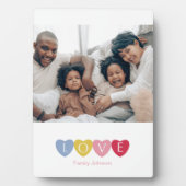 Anzeige des Fotos für die Liebe mit benutzerdefini Fotoplatte (Vorderseite)
