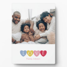 Anzeige des Fotos für die Liebe mit benutzerdefini